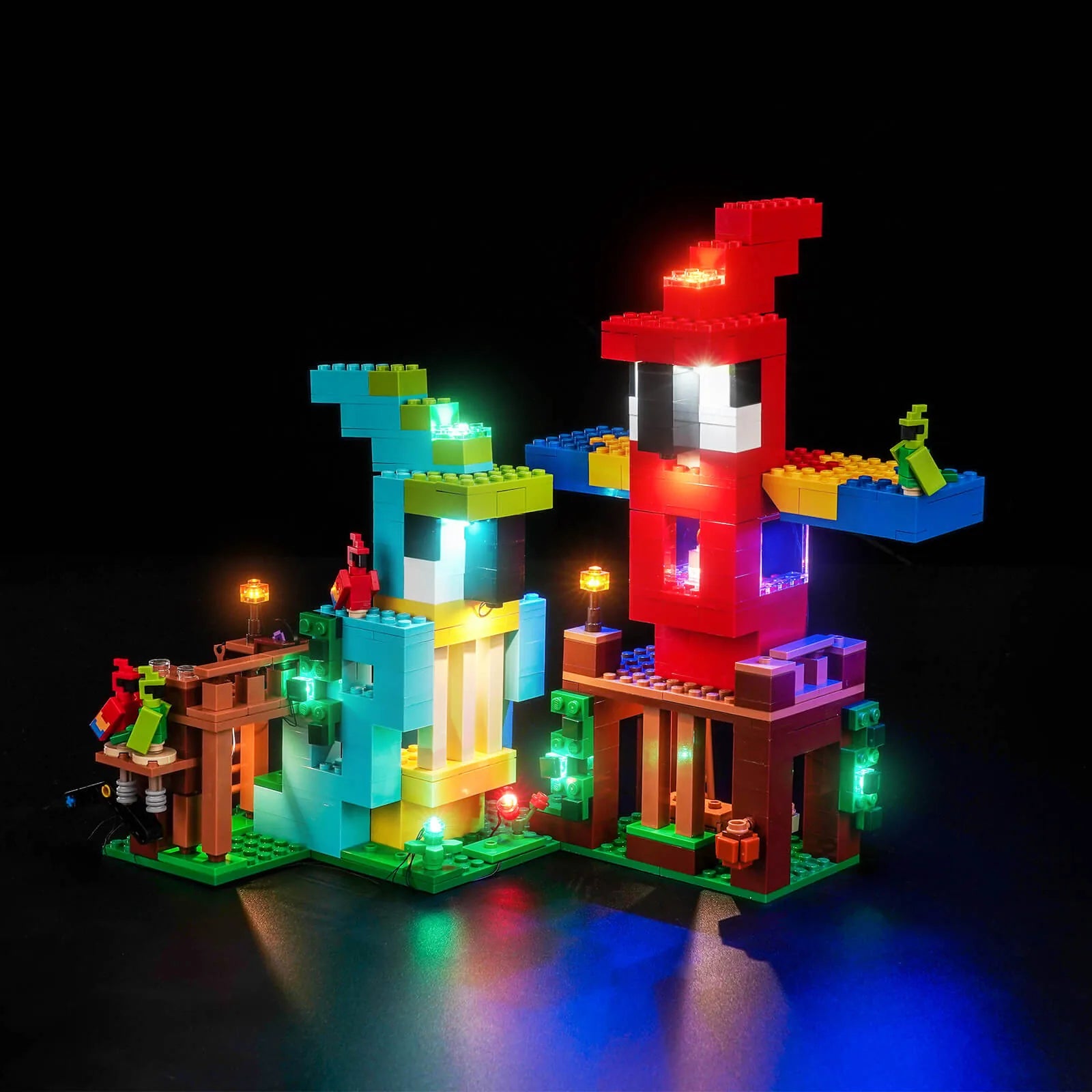 Light Kit for LEGO® Minecraft The Parrot Houses #21282