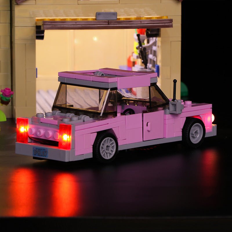 LEGO The Simpsons House #71006 LED lighting detail