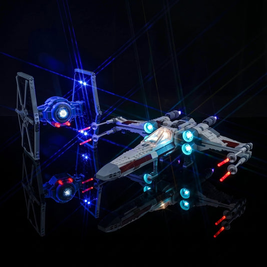 LED light kit for LEGO® TIE Fighter & X-Wing Mash-up #75393 | Bright My Bricks