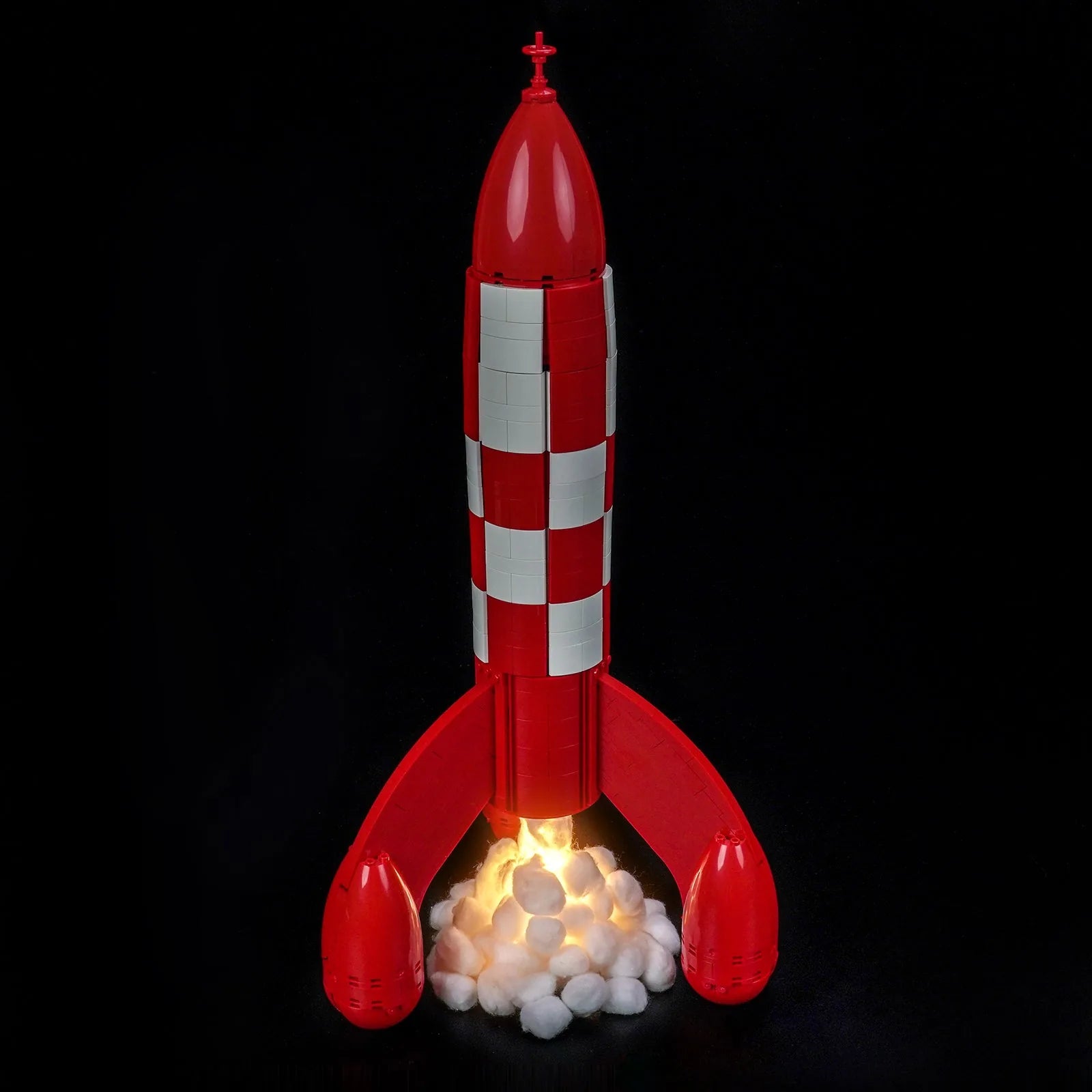 Light Kit LEGO Tintin Moon Rocket #21367 display view