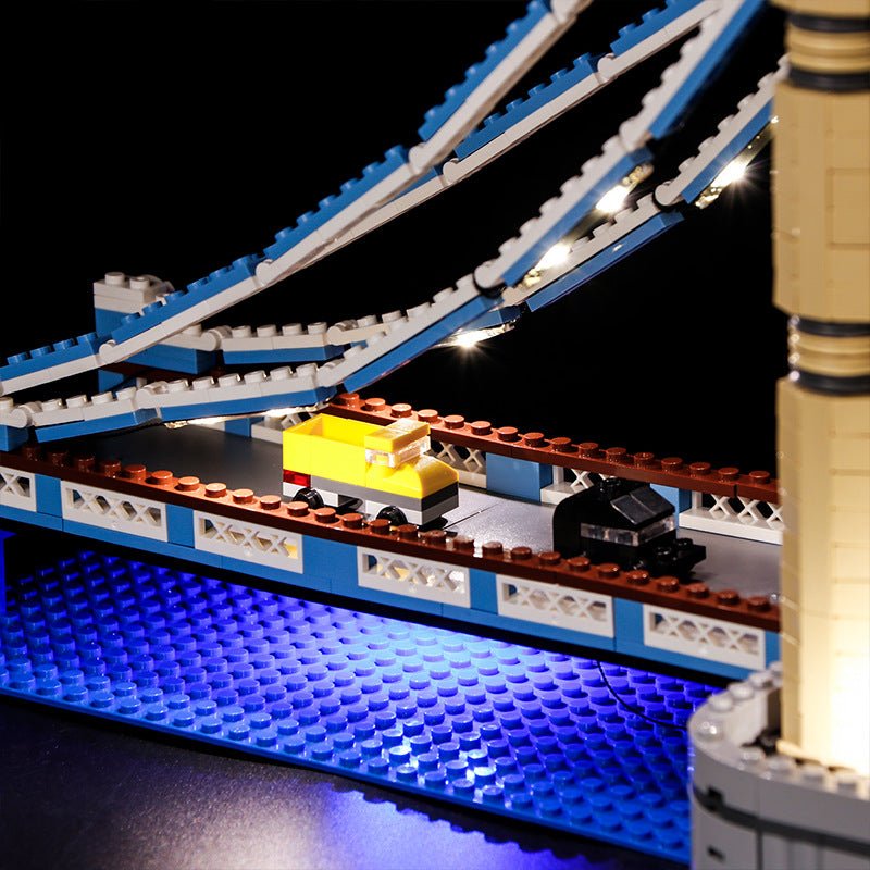 LEGO Tower Bridge #10214 LED lighting detail