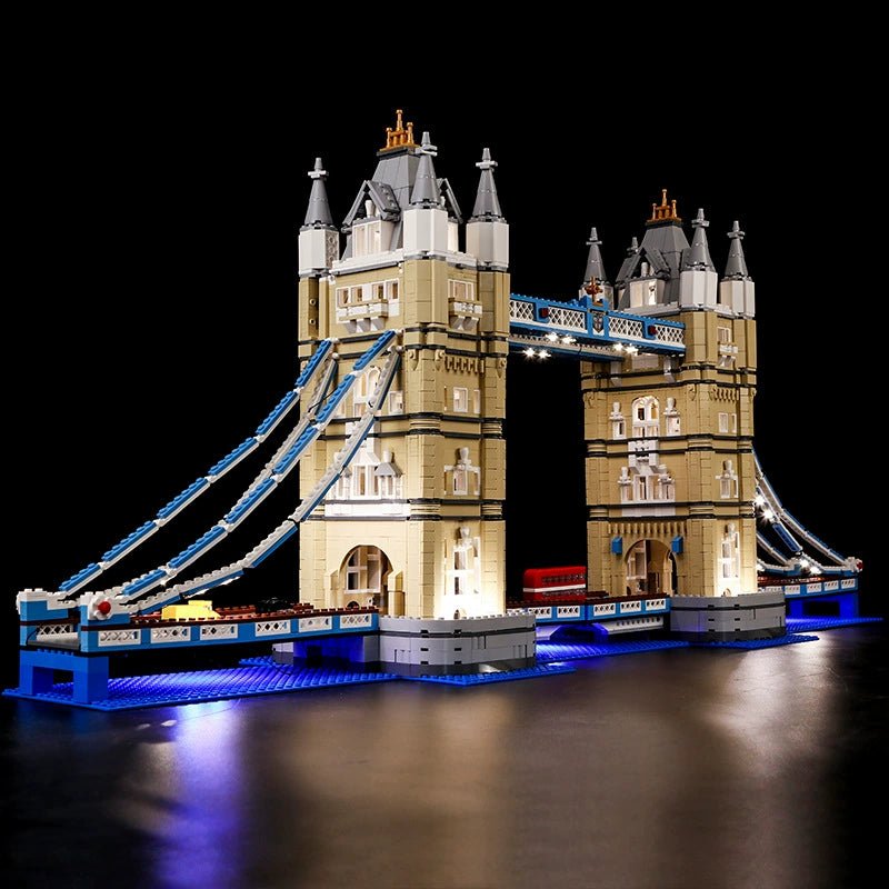 Light Kit LEGO Tower Bridge #10214 display view