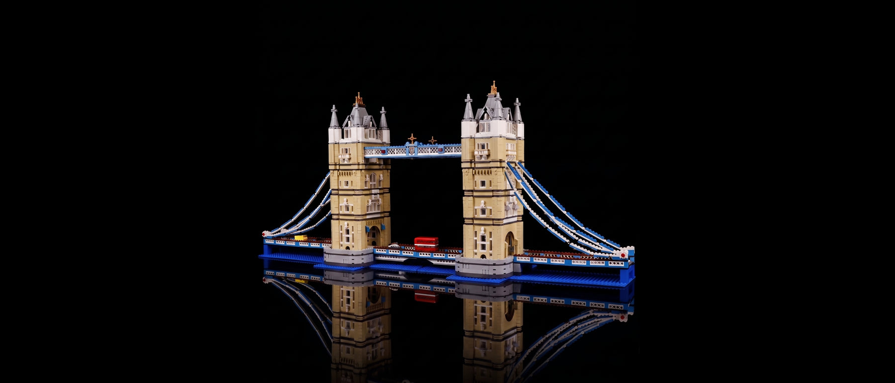 Kit LED pour LEGO® Le Tower Bridge #10214 — standard build, without the LED light kit