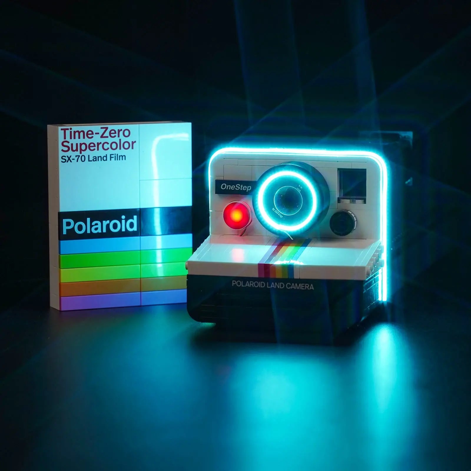 LED-Beleuchtungsset für LEGO® Polaroid OneStep SX-70 Sofortbildkamera #21345