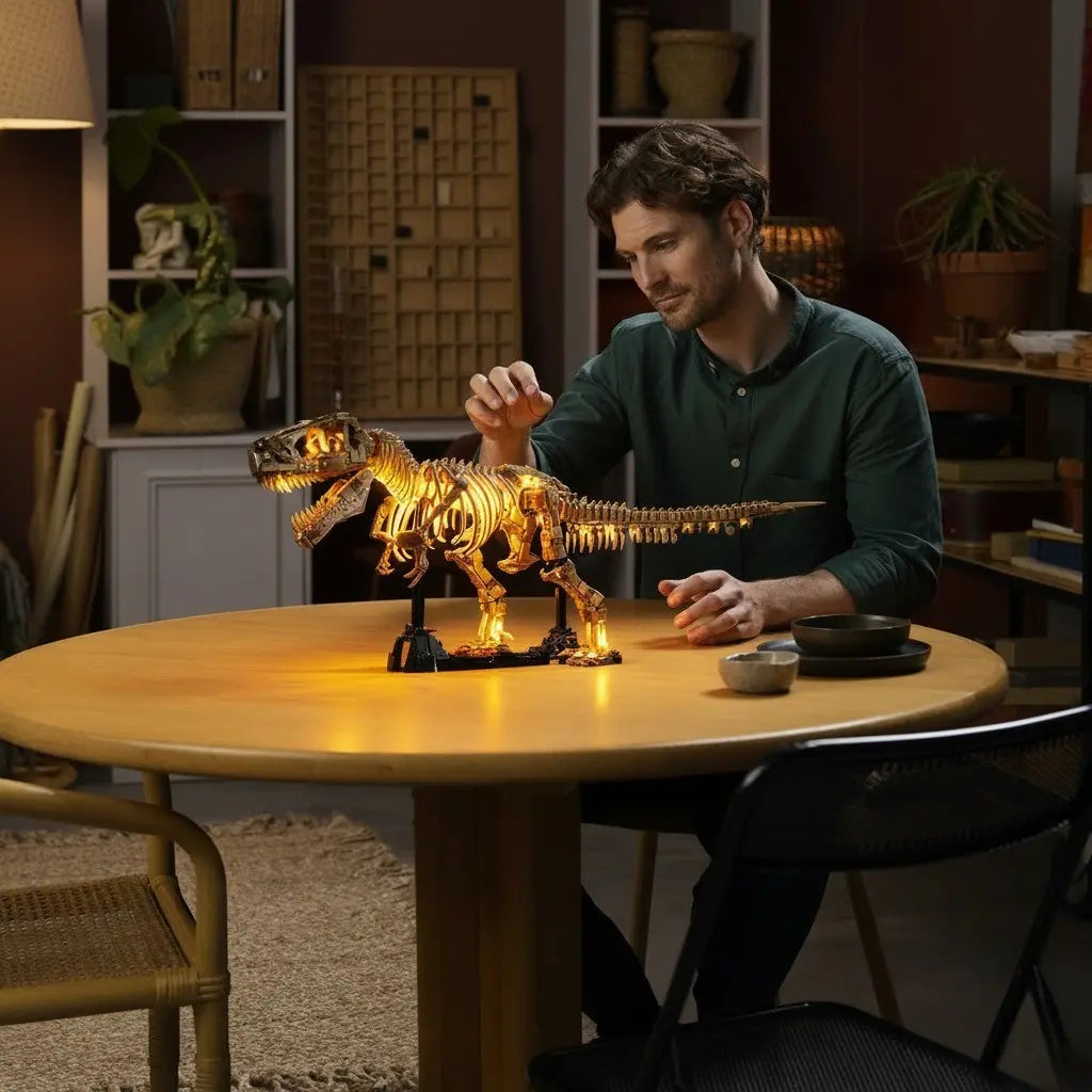 Beleuchtungsset für LEGO Jurassic World Dinosaurierfossilien: Tyrannosaurus Rex #76968