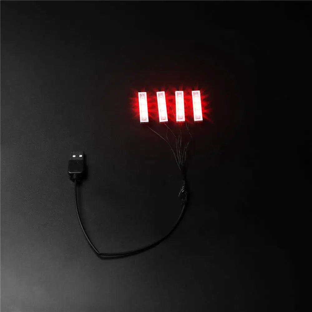 One - to - Four LED Light Strip 0.5m (Pack of 3) - Bright My Bricks