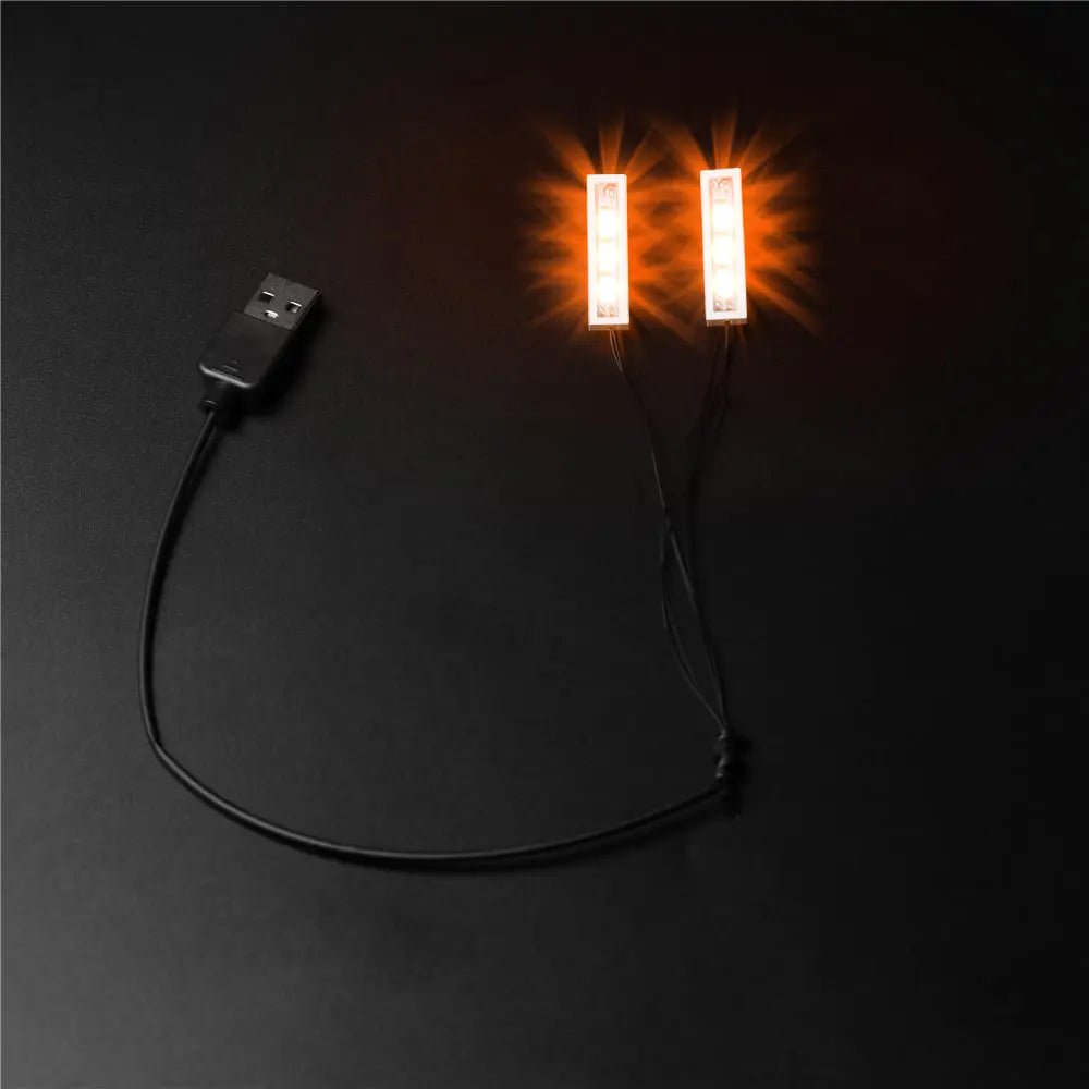 One - to - Two LED Light Strip 0.5m (Pack of 3) - Bright My Bricks