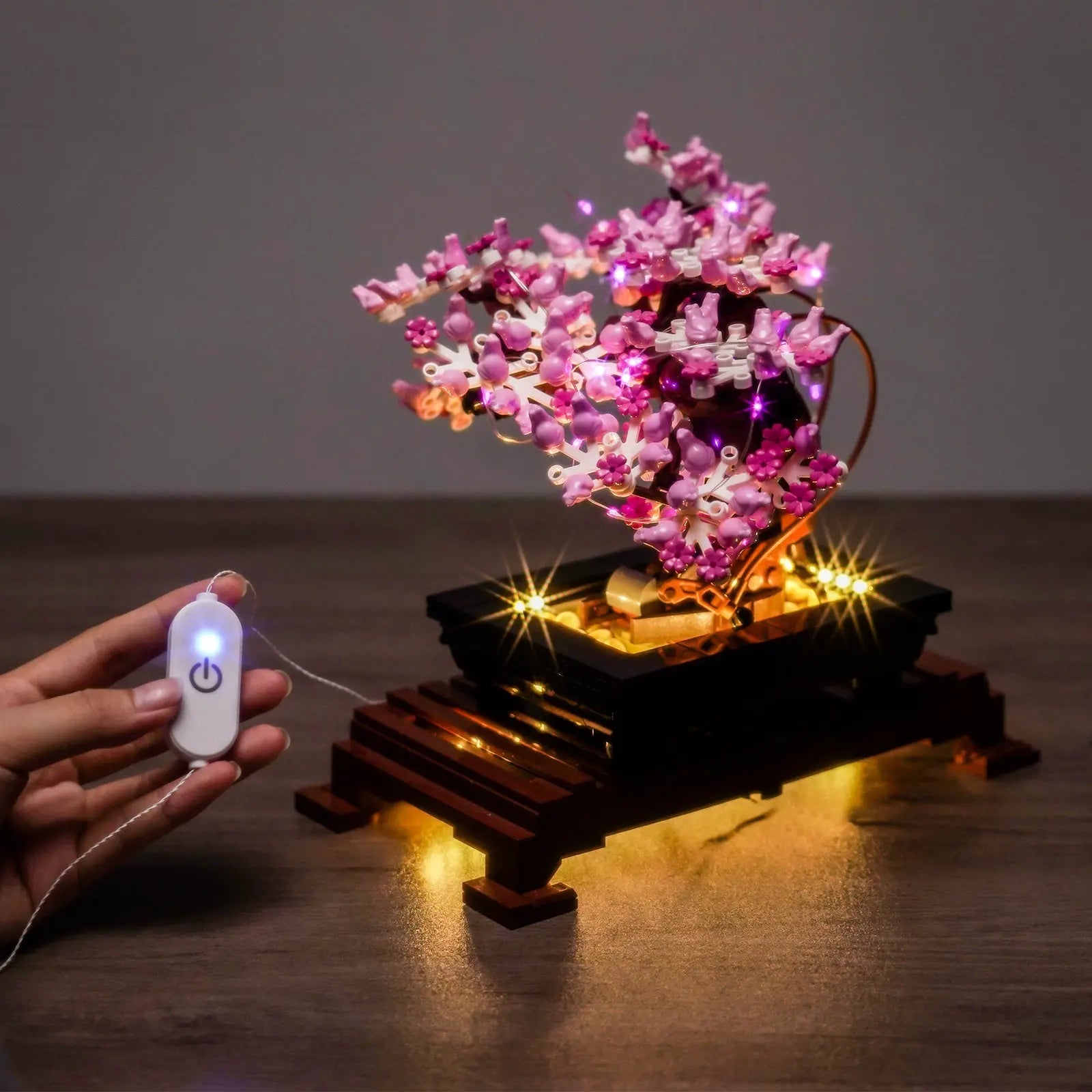 Netzverlängerungskabel mit Touch-Adjust-Schalter für LEGO® Beleuchtungssets