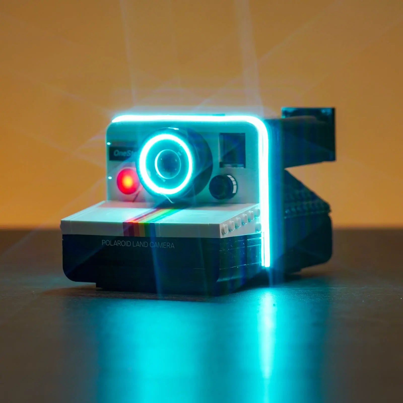 Upgraded Light Kit for LEGO® Ideas Polaroid OneStep SX - 70 Camera 21345 - Bright My Bricks