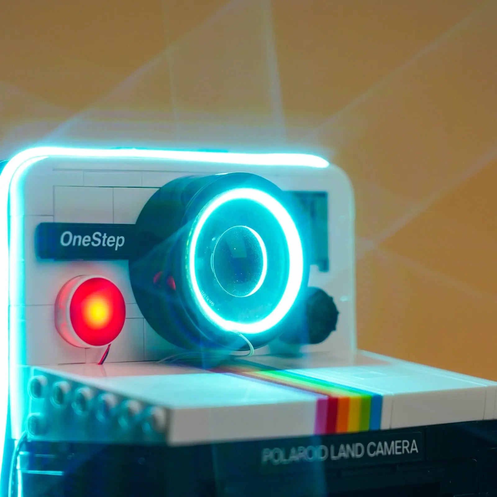 Upgraded Light Kit for LEGO® Ideas Polaroid OneStep SX - 70 Camera 21345 - Bright My Bricks