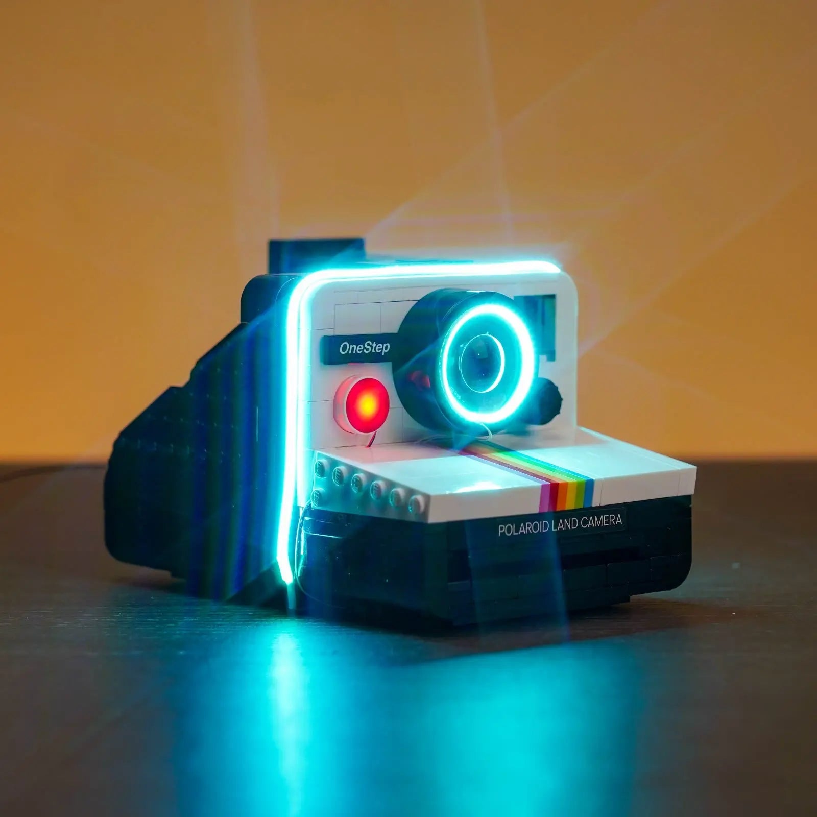 Verbessertes Beleuchtungsset für die LEGO® Ideas Polaroid OneStep SX-70 Kamera #21345